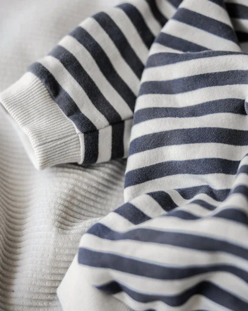 Charcoal Striped Dog Sweatshirt