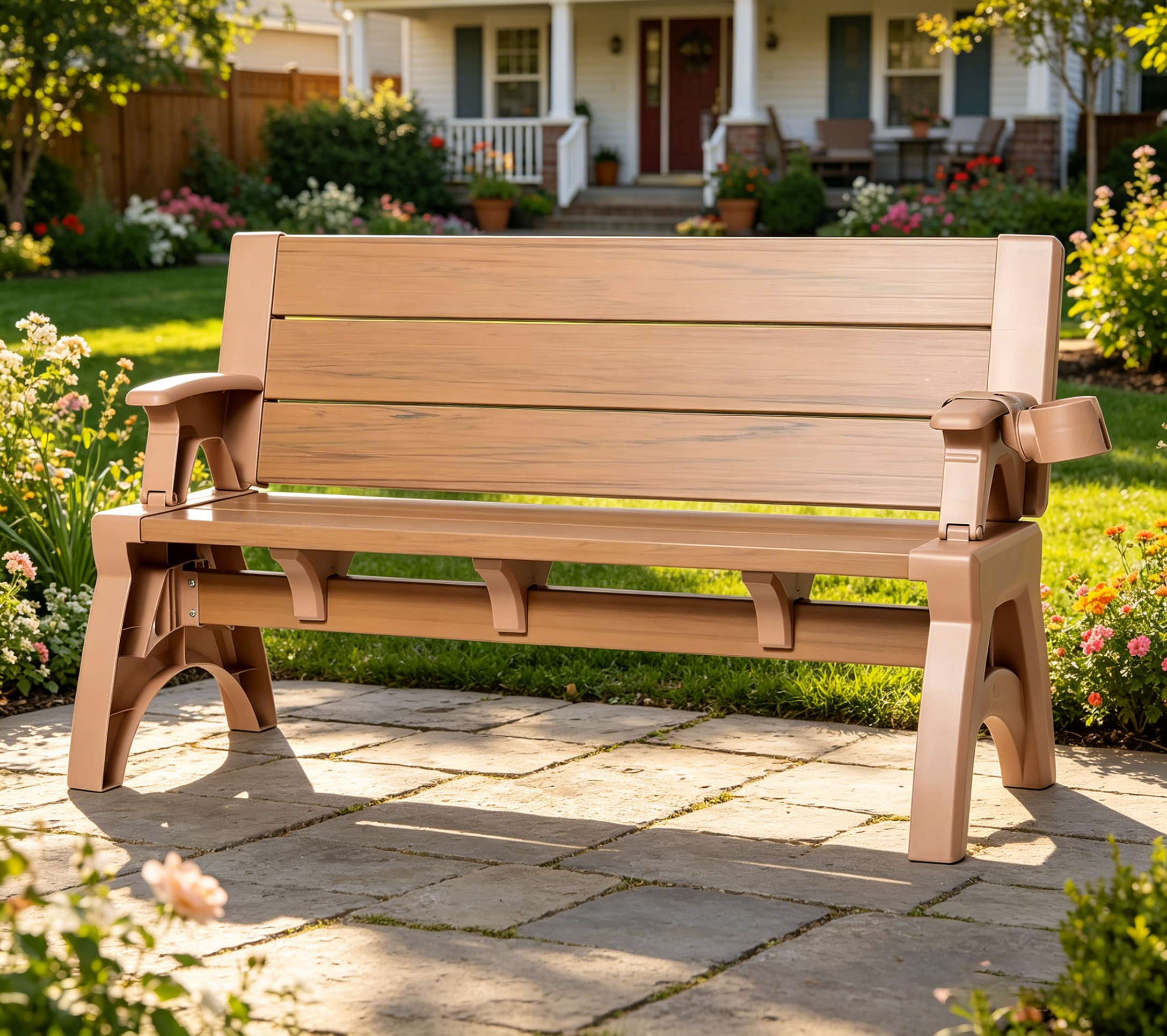 🎉Convert-a-Bench Gen II XL Designer Series Bench-to-Table,Buy 1 get 1 free