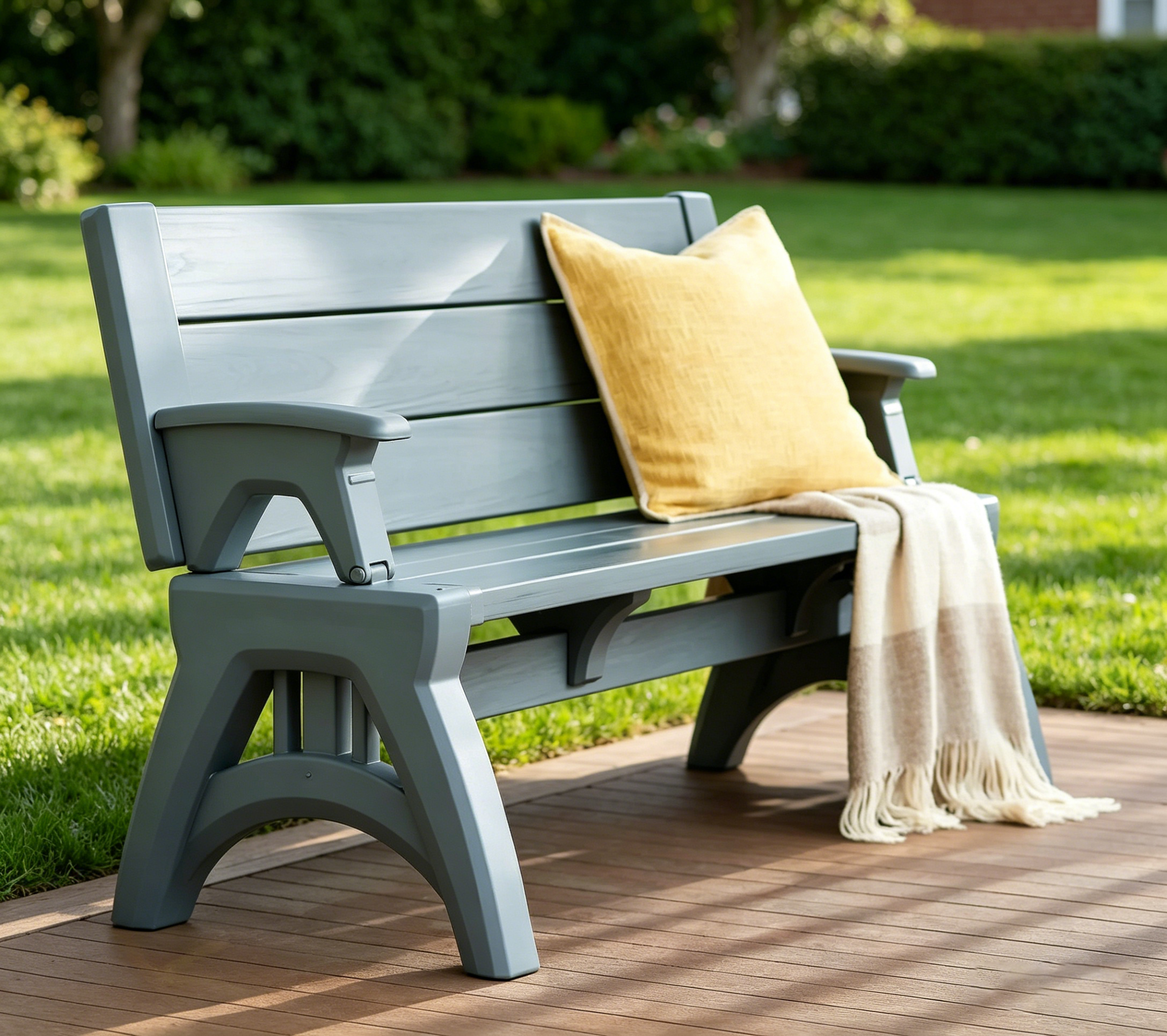 🎉Convert-a-Bench Gen II XL Designer Series Bench-to-Table,Buy 1 get 1 free